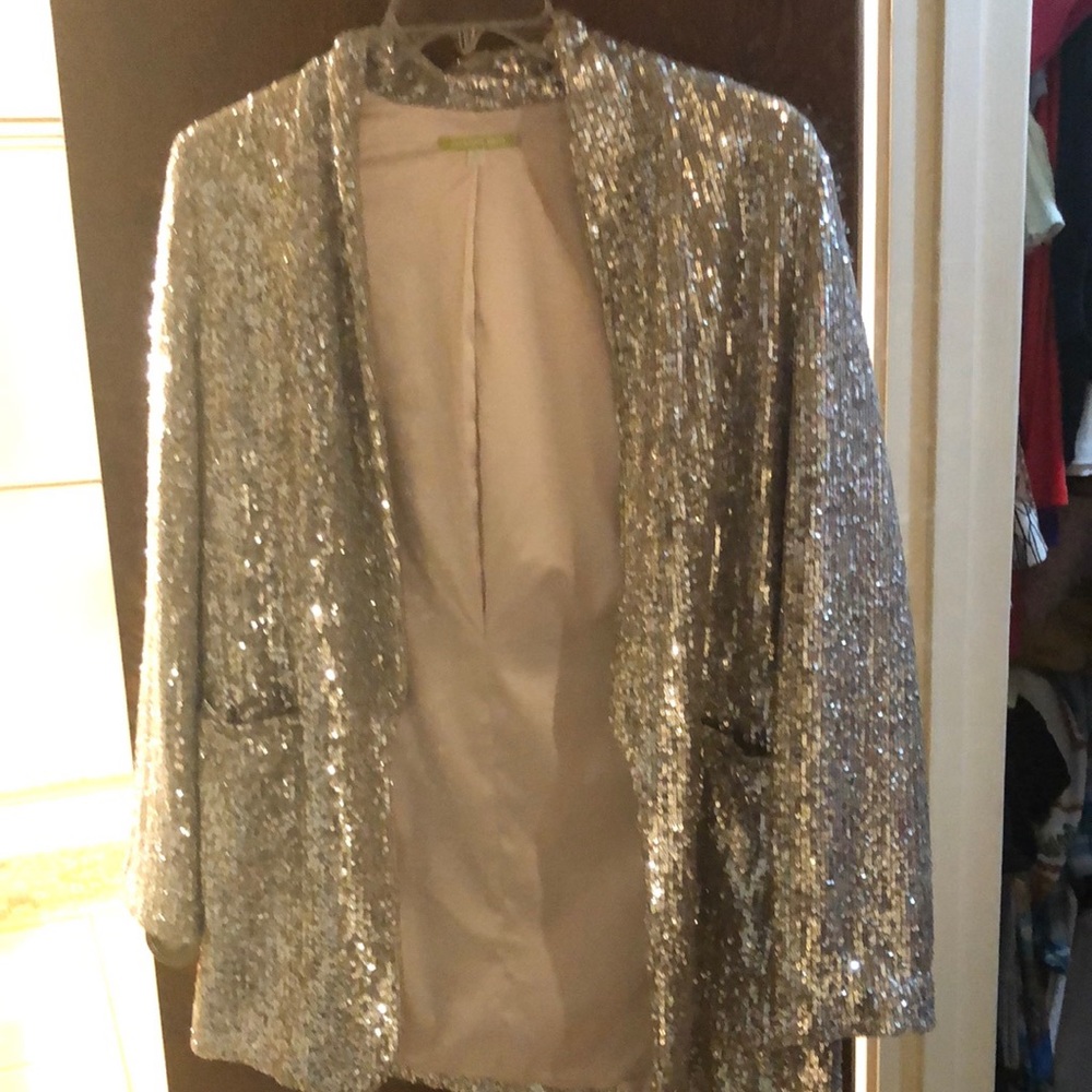 Sequin blazer